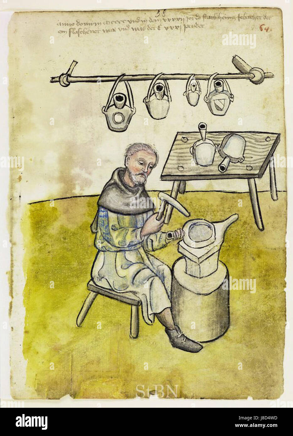 Cette image fait référence à une publication ou à un diagramme lié à Gregor Mendel, le père de la génétique. Il peut présenter l'une de ses expériences ou de ses découvertes liées aux patrons héréditaires dans les plants de pois. Banque D'Images