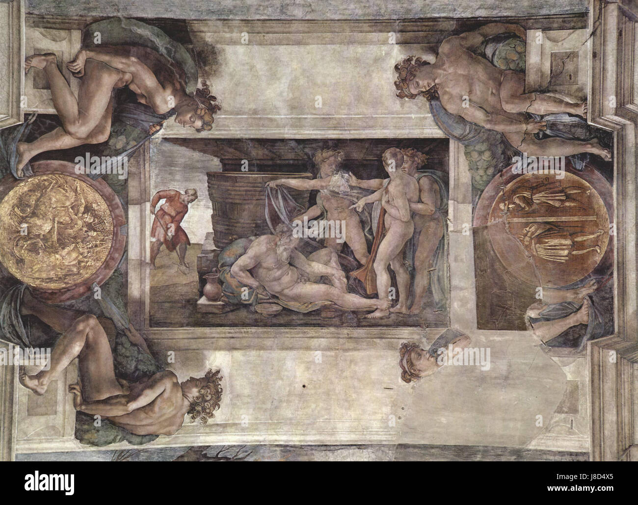 Michelangelo Buonarroti 021 Banque D'Images