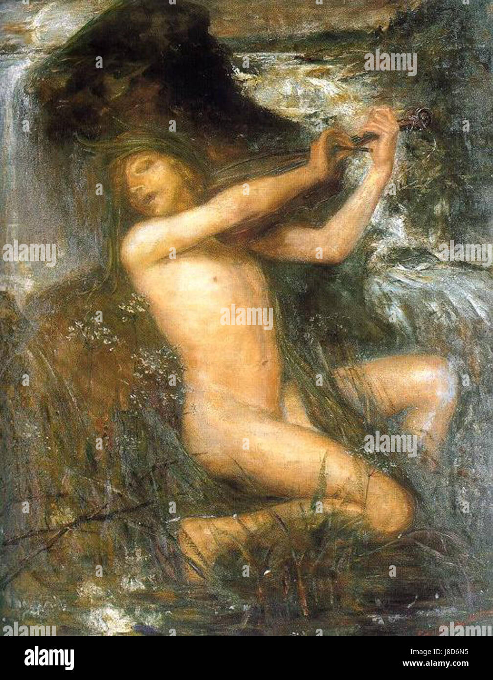 Ernst Josephson Nacken1 Banque D'Images