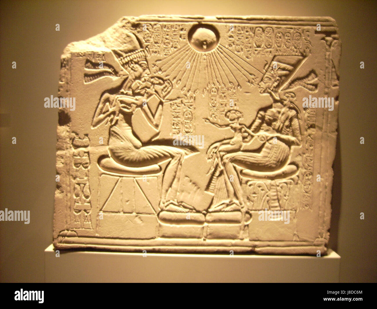 Le musée de l'Egypte à Berlin abrite une importante collection d'objets de l'Egypte ancienne, y compris des sculptures, des momies et des reliques qui couvrent des milliers d'années d'histoire. Banque D'Images