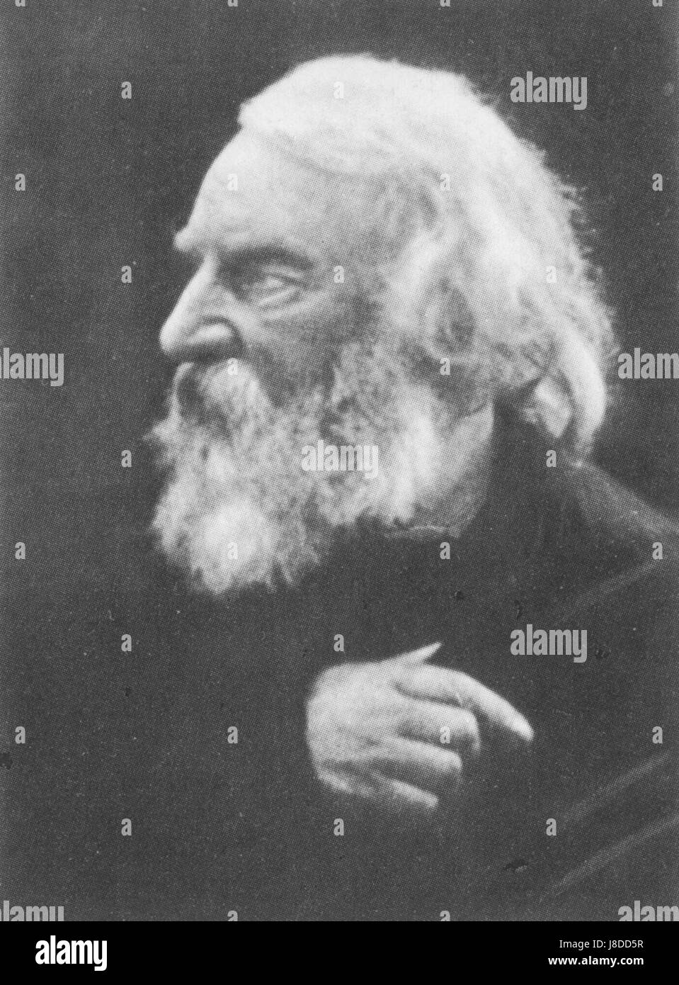 Henry Wadsworth Longfellow Par Cameron J Banque D'Images