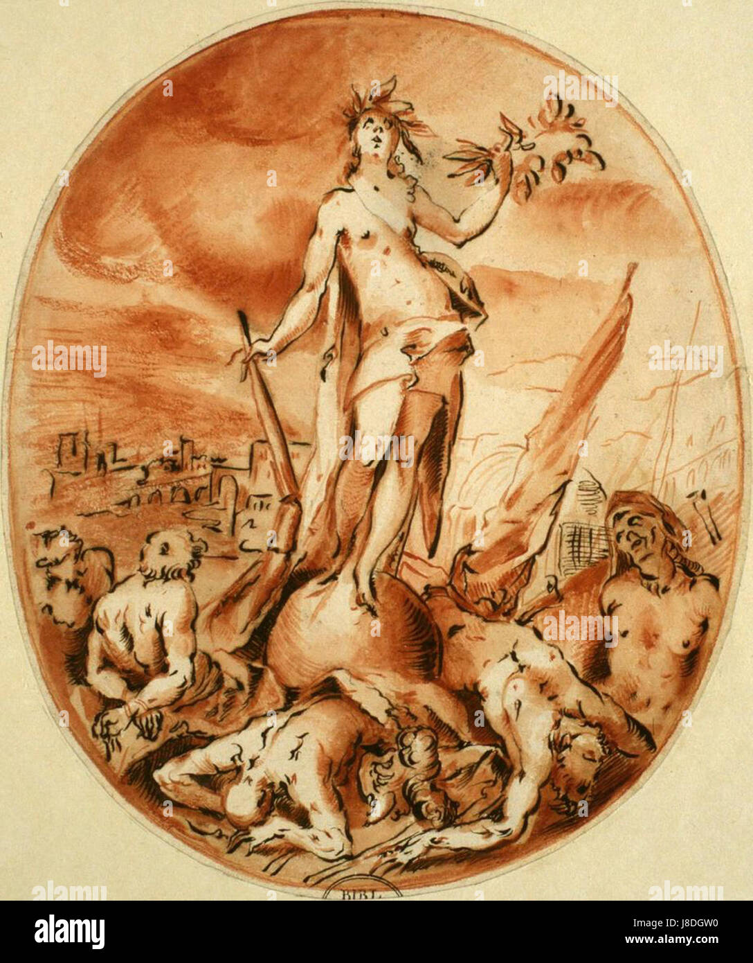 Disciple de Hans von Aachen 001 Banque D'Images