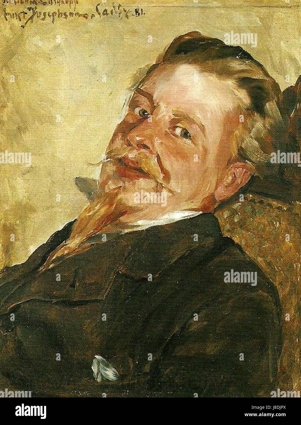 Ernst Josephson, Hugo Nykopp Banque D'Images