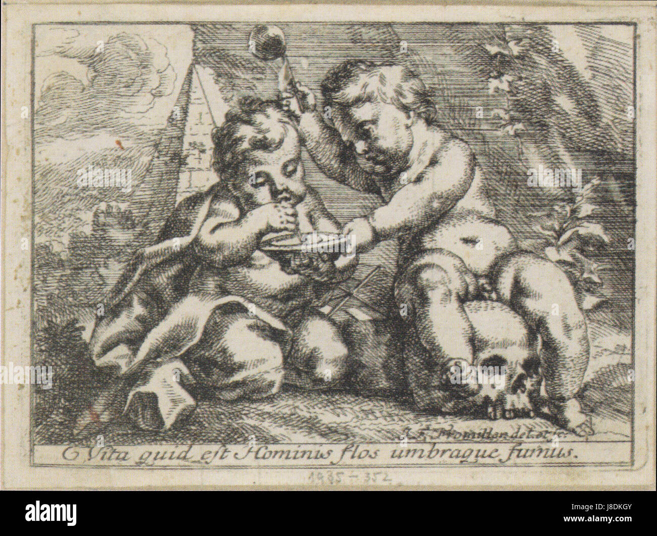 Fromiller Spielende Kinder fait référence à une œuvre d'art intitulée Playing Children de l'artiste Fromiller, représentant probablement des scènes ludiques d'enfants dans divers contextes, véhiculant un sentiment d'innocence de l'enfance. Banque D'Images