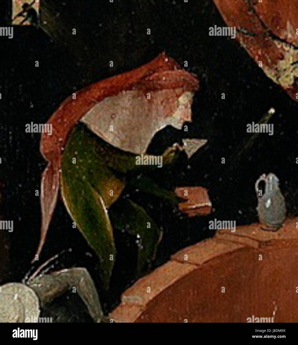 Jérôme Bosch le hay wain frog grylloi Banque D'Images