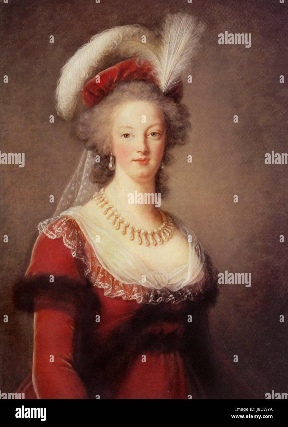 Marie Antoinette des profils9 Banque D'Images