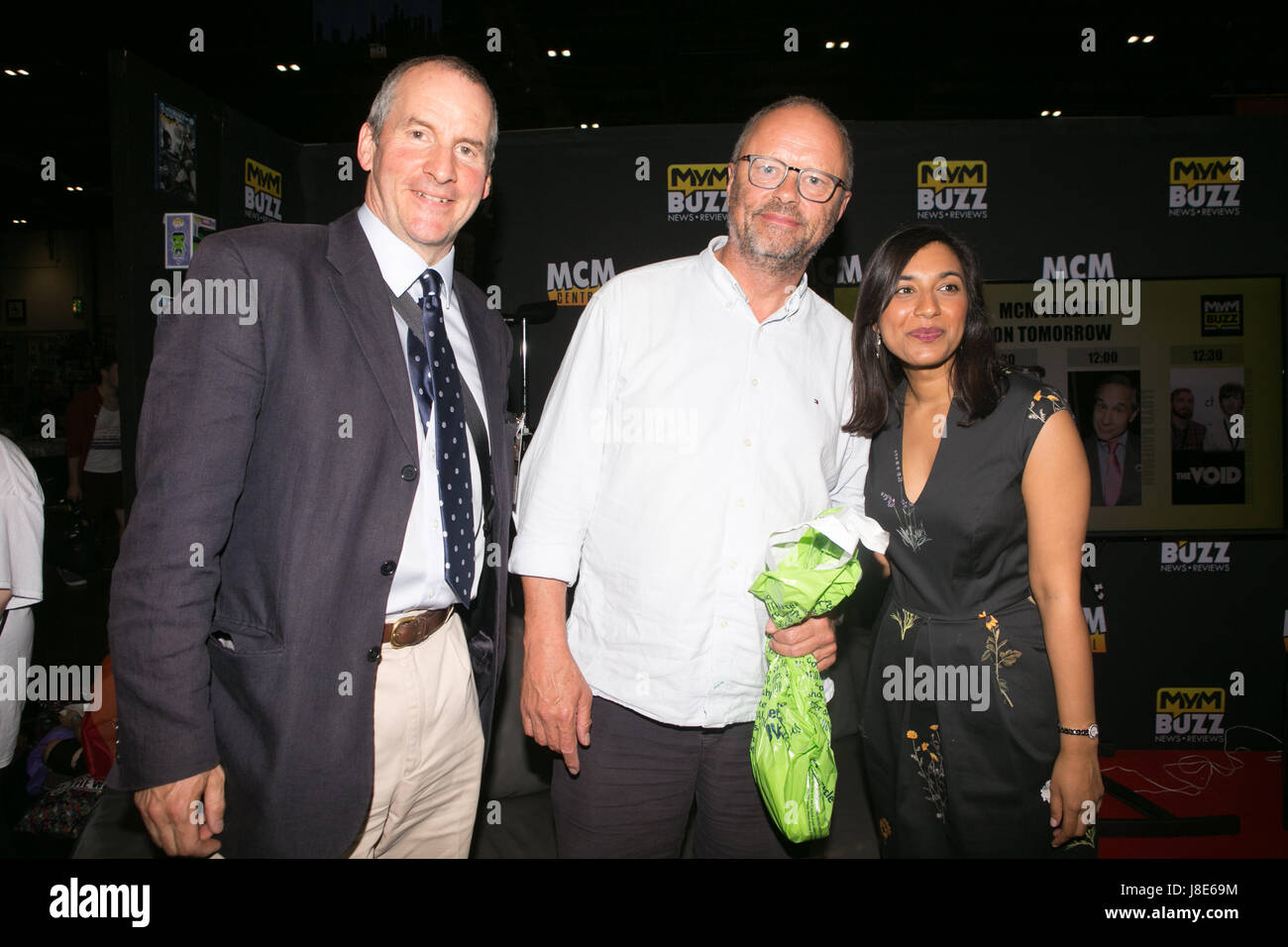 Londres, Royaume-Uni. 27 mai, 2017. MCM London Comic Con London Excel. Red Dwarf - Chris Barrie, Robert Llewellyn crédit obligatoire : glamourstock/Alamy Live News Banque D'Images