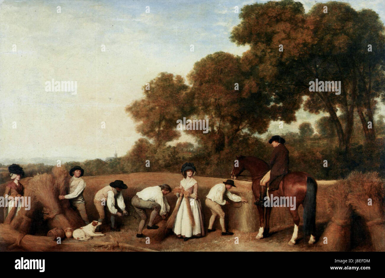 George Stubbs 001 Banque D'Images