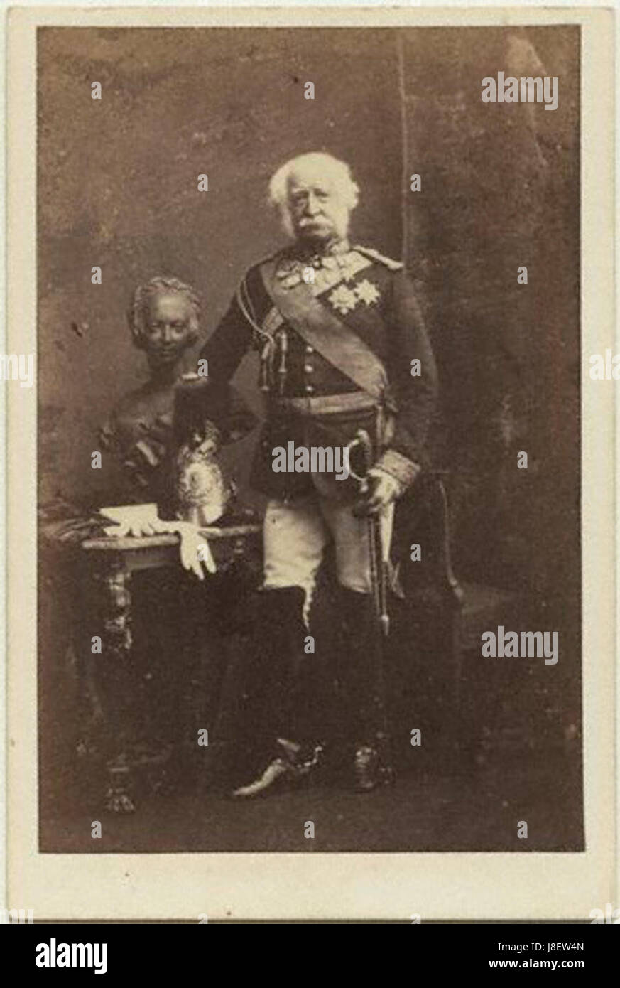 Hugh Gough était un officier militaire britannique qui est devenu une figure importante au XIXe siècle, surtout connu pour son service en Inde et en Chine. Sa carrière comprend des campagnes militaires notables pendant les guerres de l'opium et la rébellion indienne. Banque D'Images