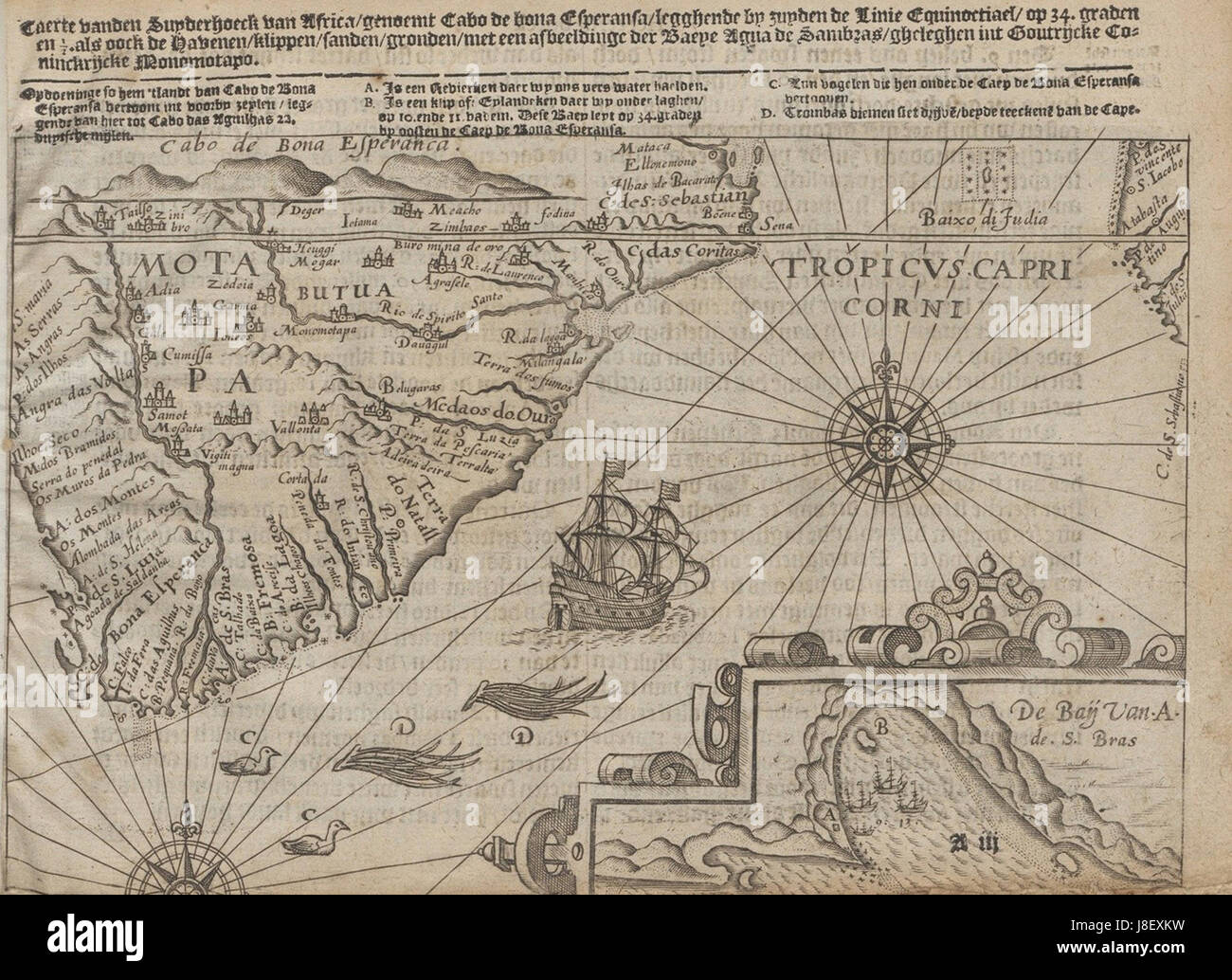 L'Historie van Indien est un ouvrage de 1617 détaillant l'histoire de l'Inde. Ce texte néerlandais fournit un aperçu précieux de la compréhension historique de l'Inde au XVIIe siècle, en particulier à travers les yeux européens. Banque D'Images