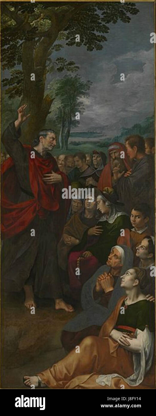 Marten Pepijn, Marten de Vos, Otto van Veen Retable de la guilde de saint Luc Banque D'Images