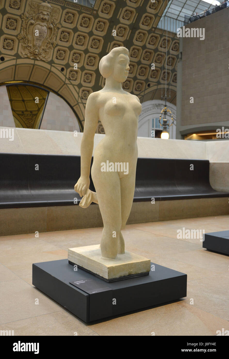 L'Ile de France d'Orsay Maillol Banque D'Images