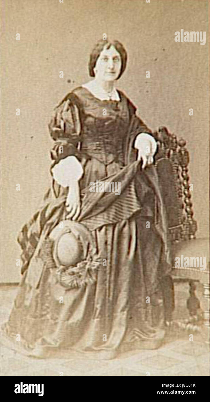 Marie Wiegmann par Johann Friedrich Overbeck Banque D'Images