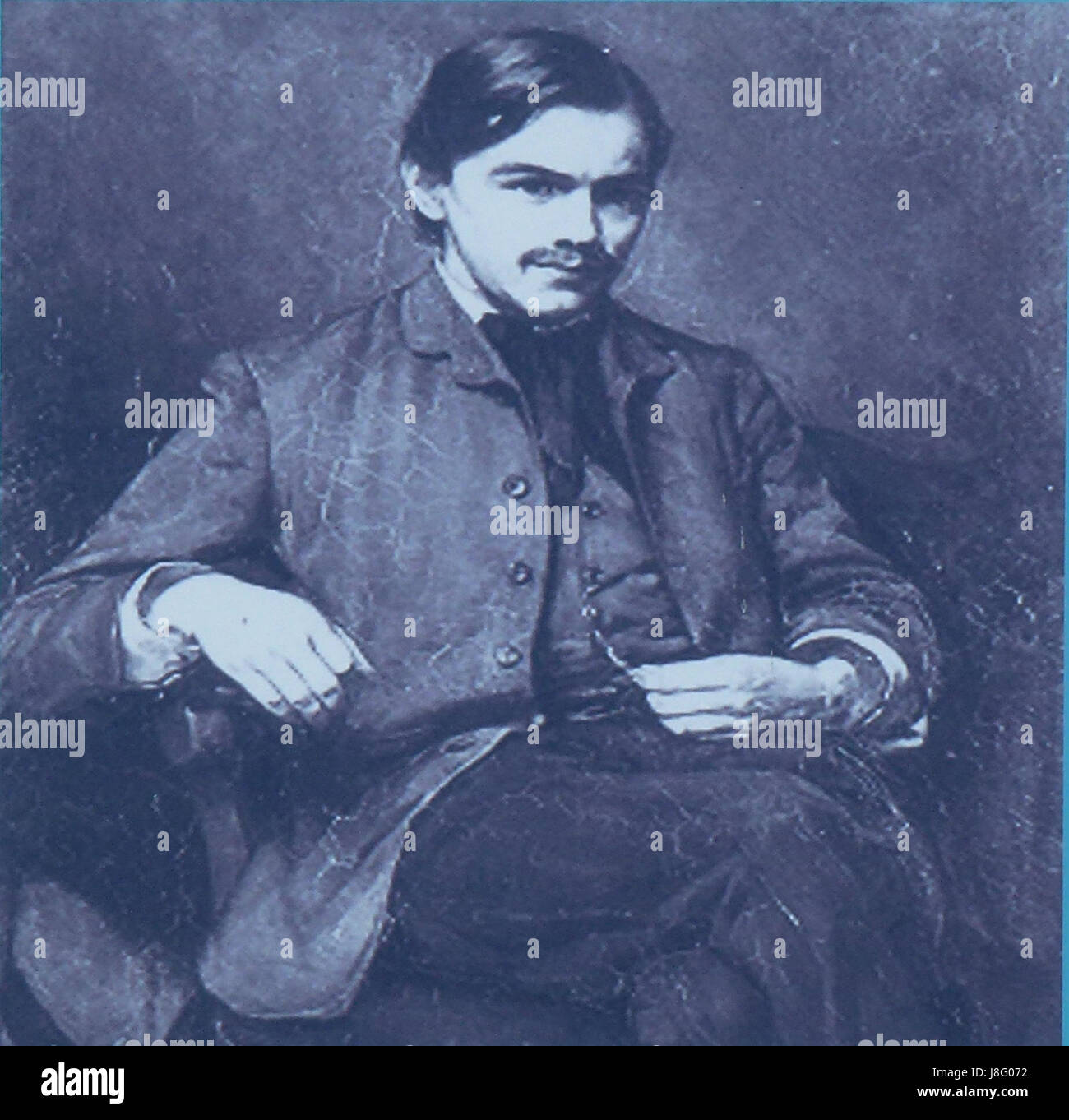 F. van Eeden, schrijver Banque D'Images