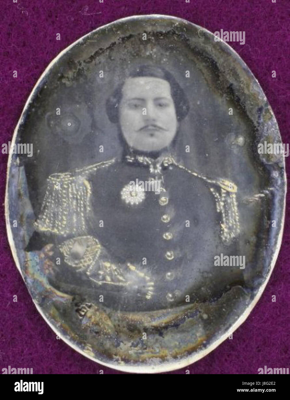 Francisco Solano LÃ³pez, président du Paraguay de 1844 à 1862, est connu pour son rôle dans la guerre du Paraguay (1864â€"1870). Il a été une figure clé de l'histoire paraguayenne, dirigeant le pays pendant une période de conflit intense. Banque D'Images