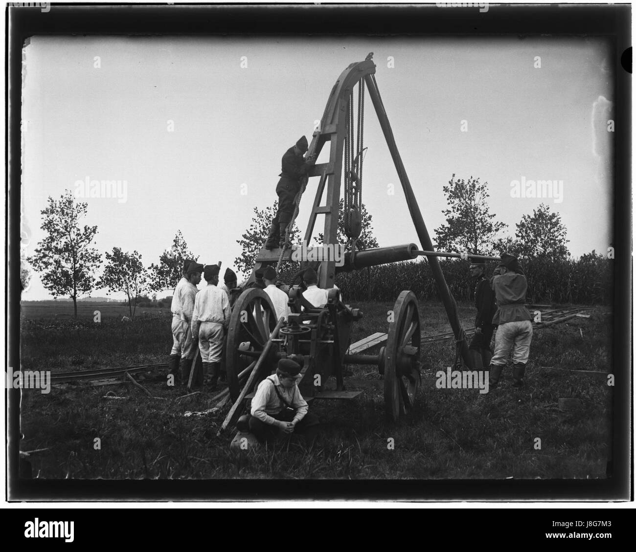 Diemerdammer Polder (Gemeente Diemen), foto 2 Max Jacob Olie (res) Banque D'Images