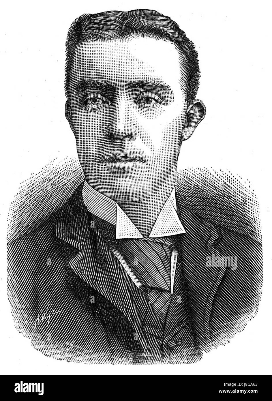 JohnBonamyChallen1891 Banque D'Images