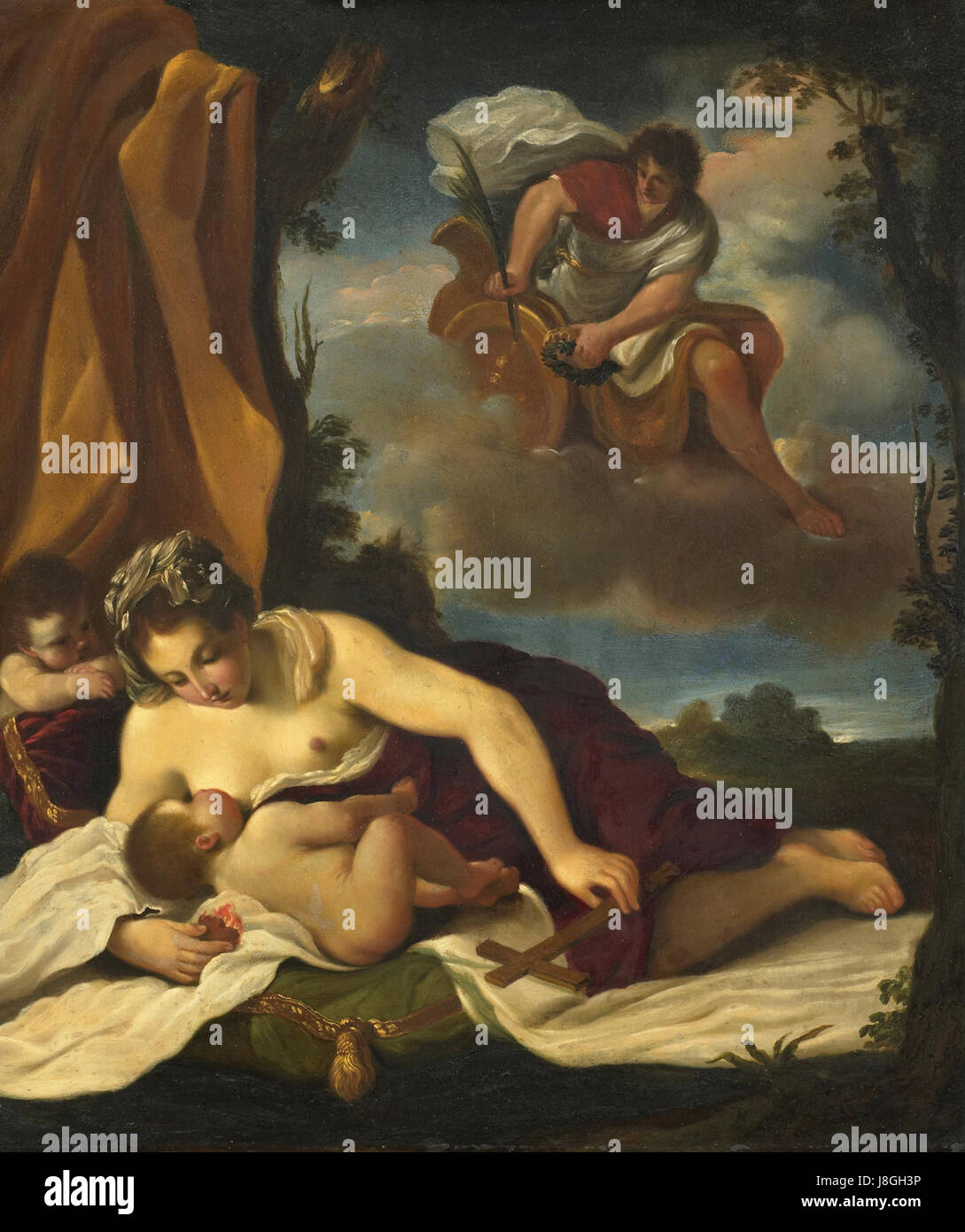 Caritas guerchin Banque D'Images