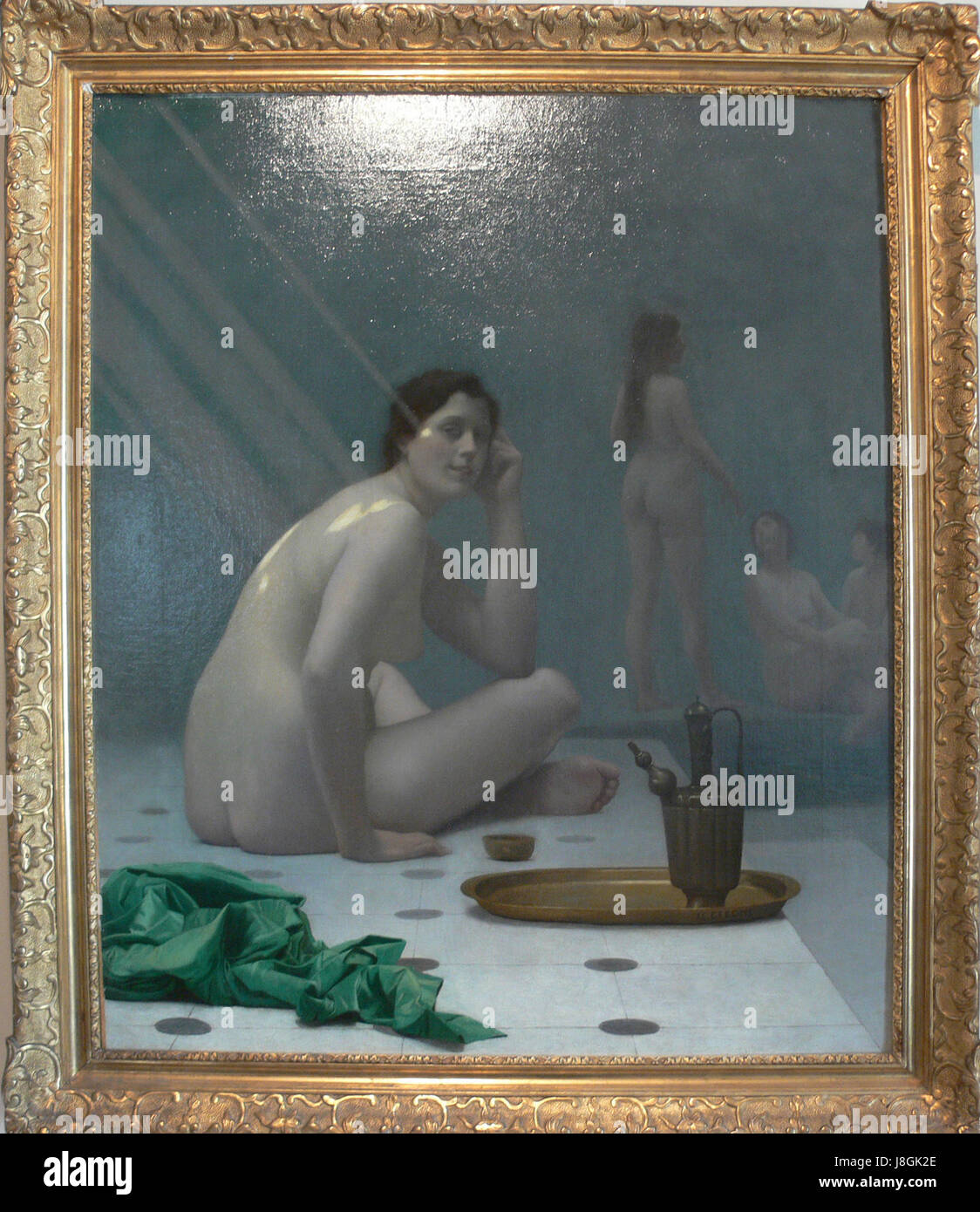 Femmes au bain Gerome Banque D'Images