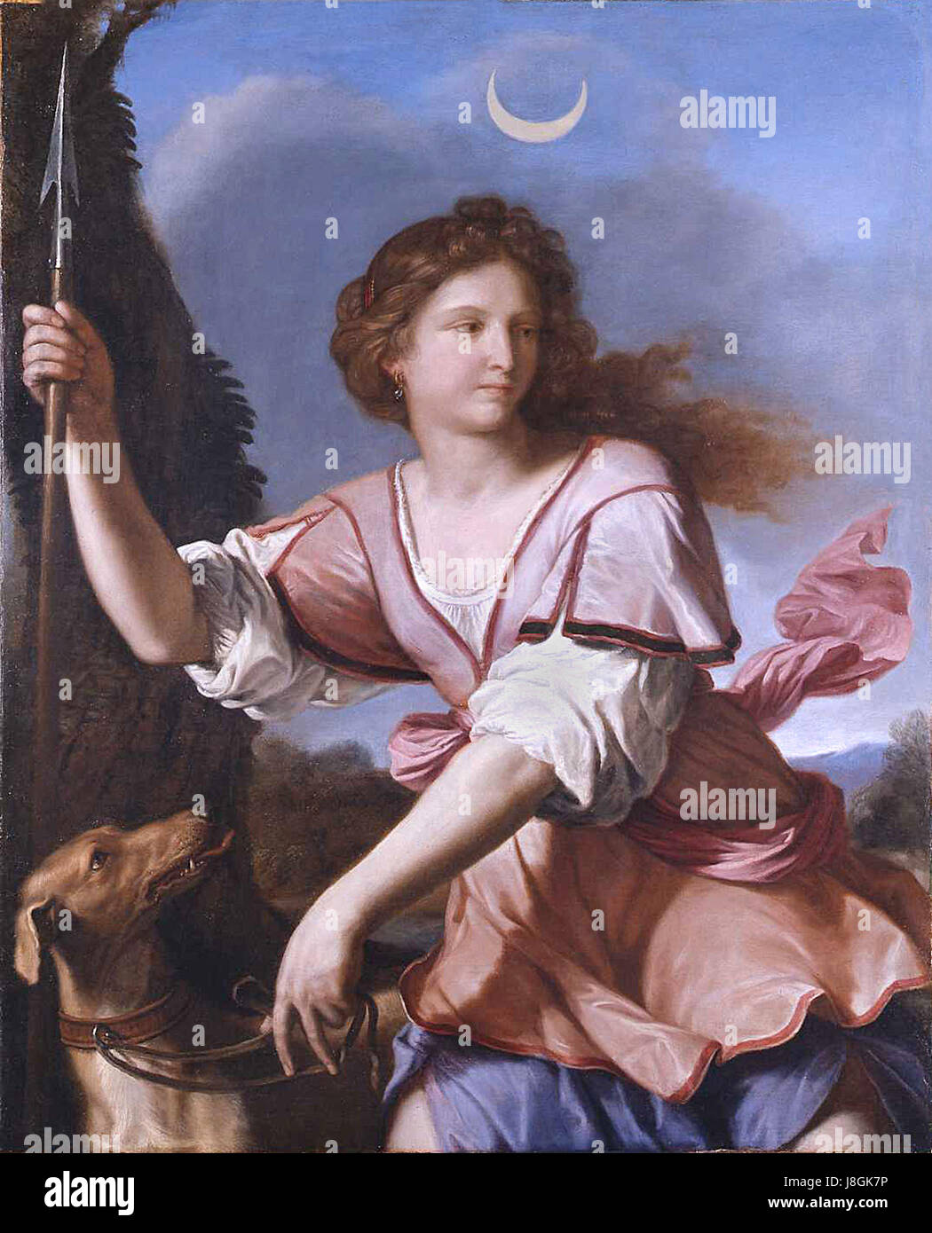 Guercino diana Banque D'Images