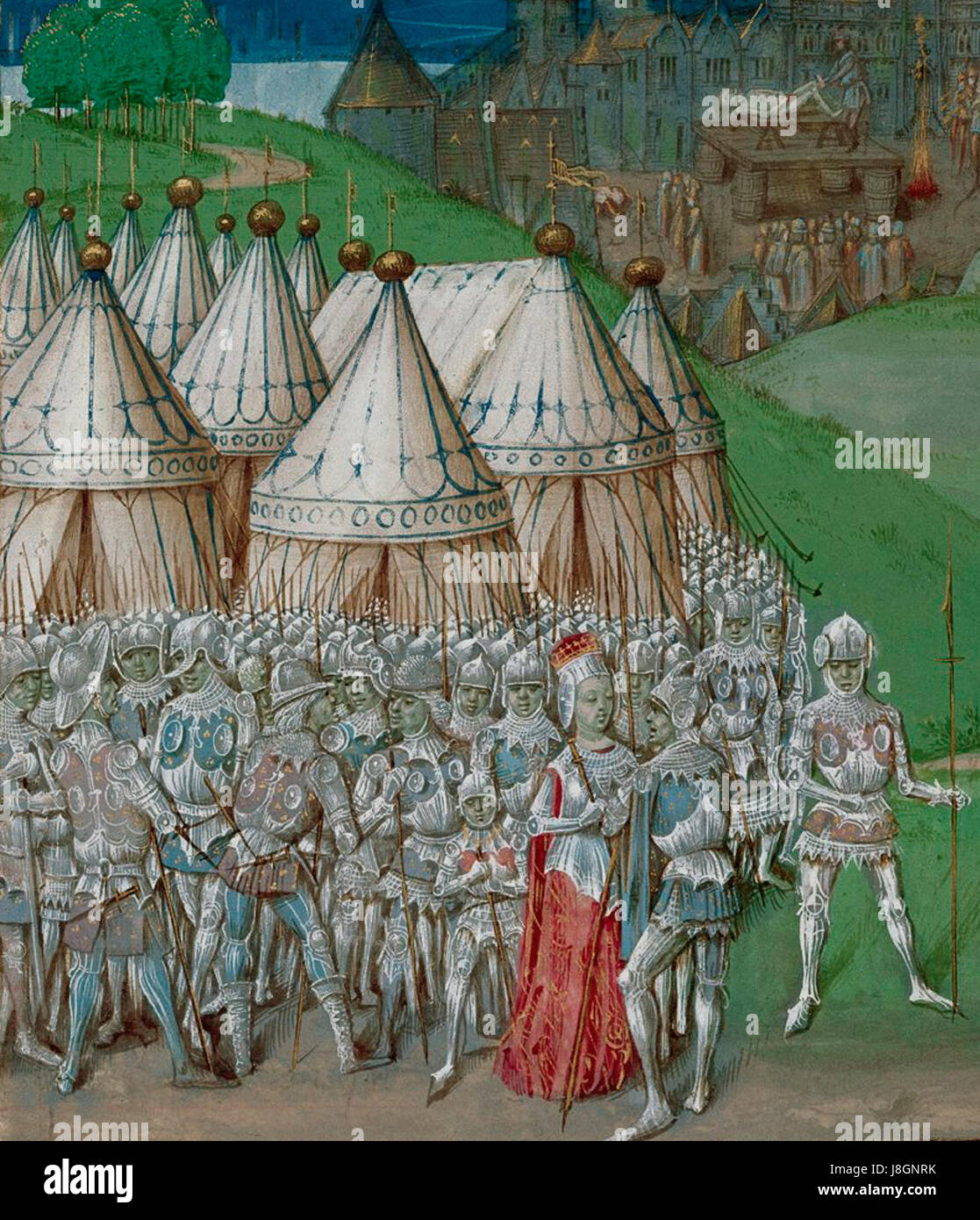 Isabelle et Roger Mortimer Banque D'Images