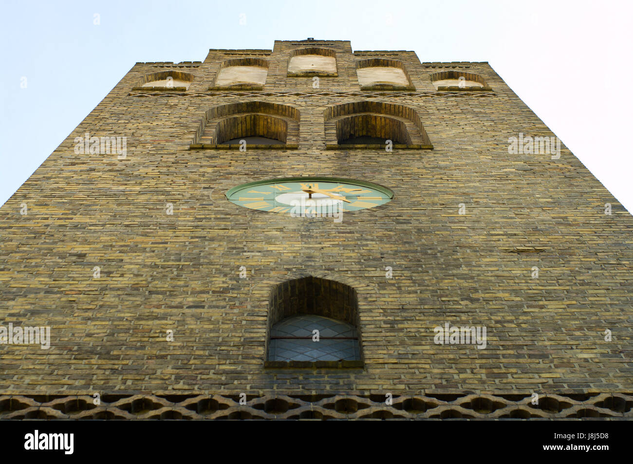 La religion, l'église, temple, Berlin, protestante, christianisme, tour, religion, Banque D'Images