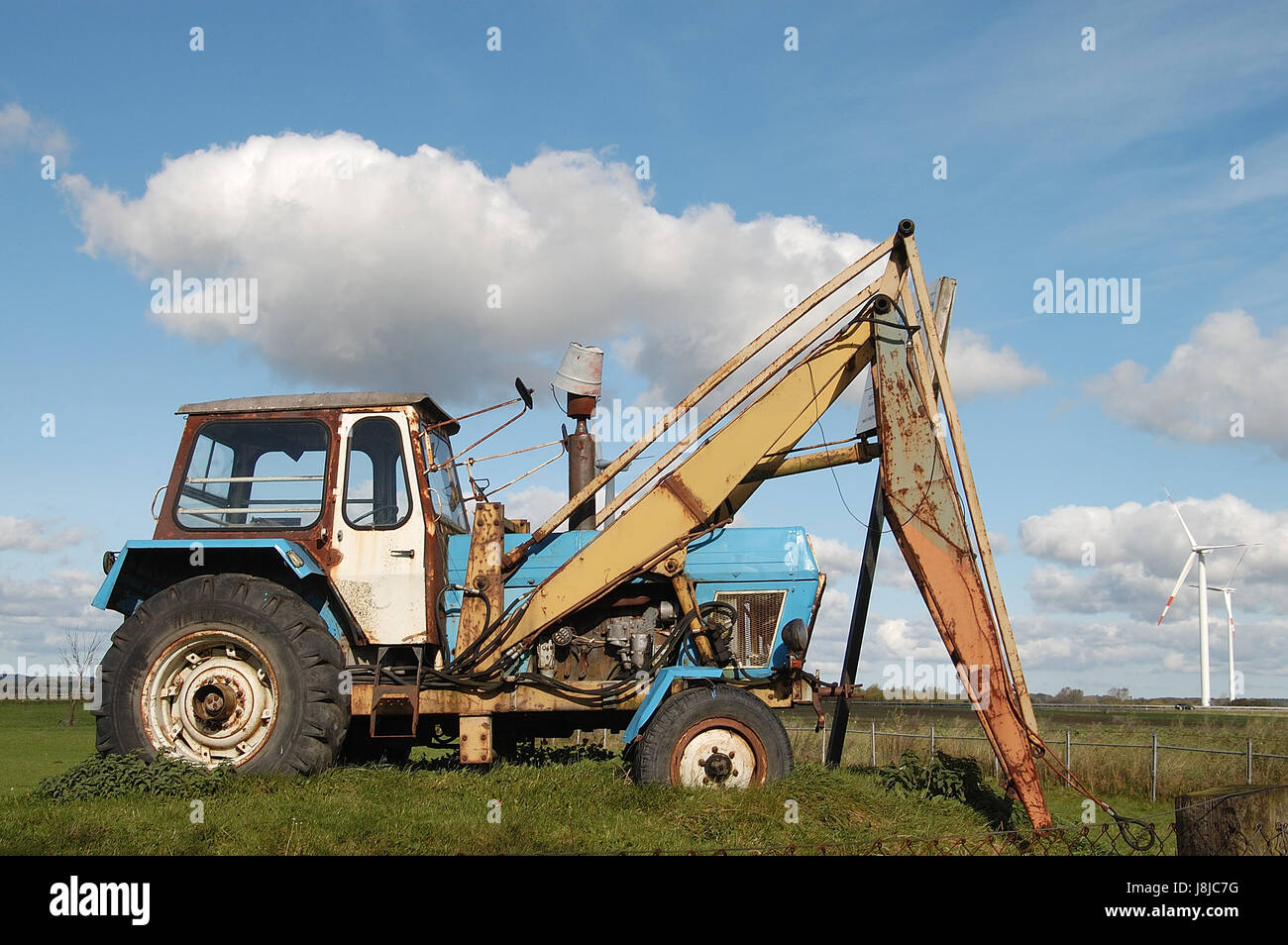 Nostalgie, vétéran, tracteur, historique, de l'ingénierie, la nostalgie, vétéran, Banque D'Images