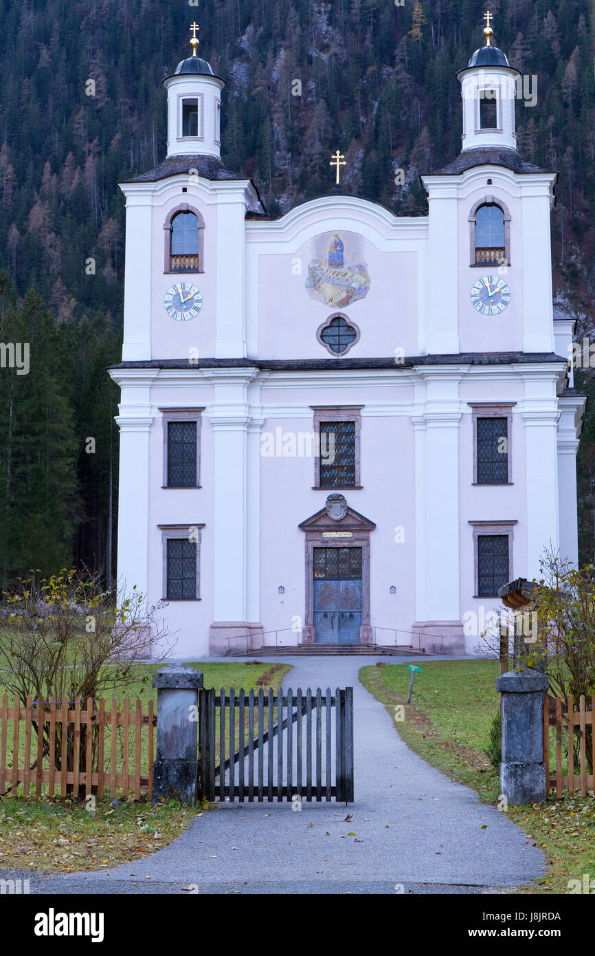 Wallfahrtskirche maria kirchental à st martin,Autriche. Banque D'Images