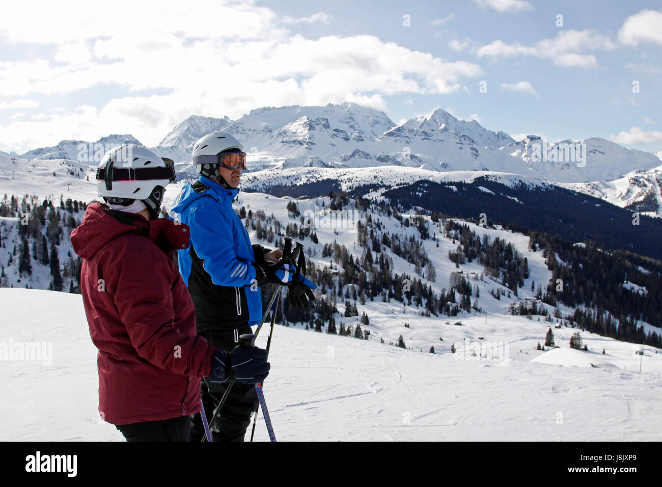 Sport, sports, vacances, vacances, vacances, vacances, dolomites, région de ski, Banque D'Images