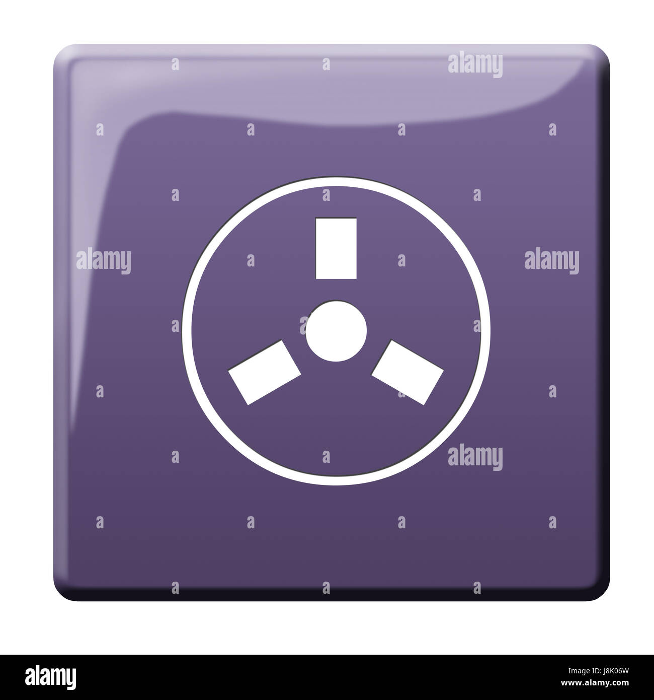 Rayonnement prudence Banque D'Images