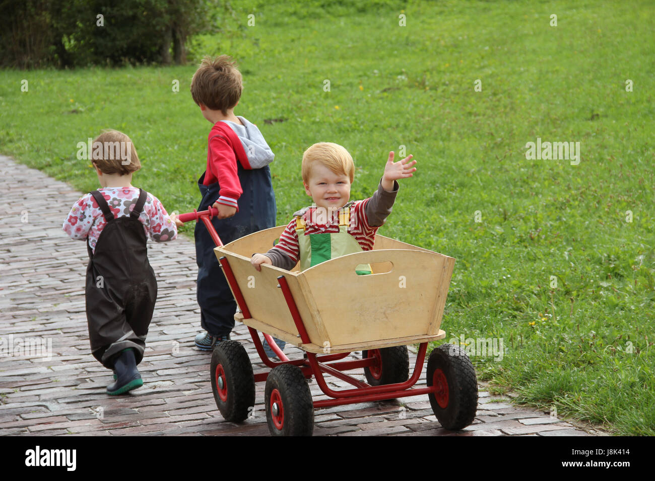 Marcher, Aller, Aller, marcher, maison de vacances, vacances, vacances, vacances, de la circulation, Banque D'Images