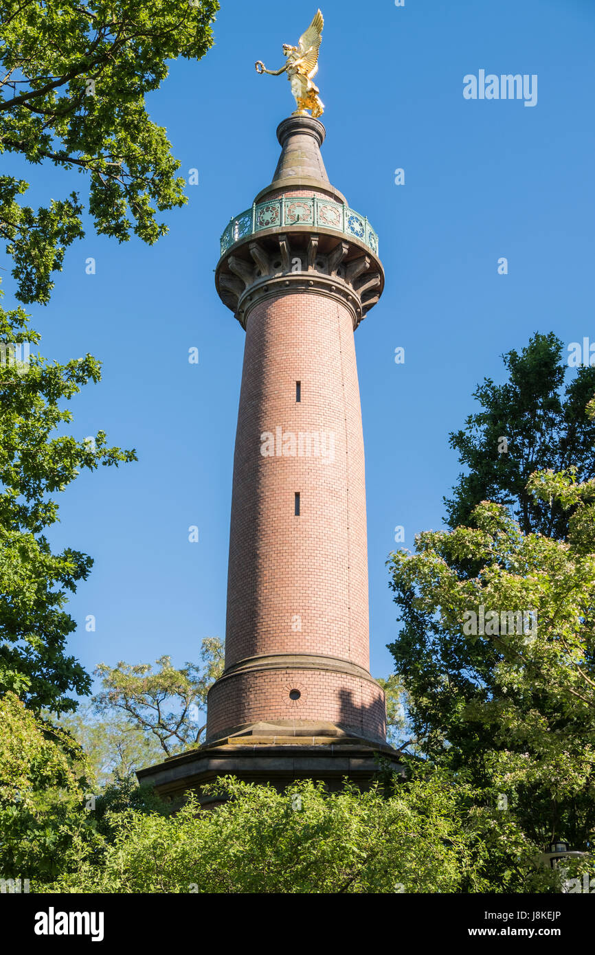 Colonne de la Victoire Hakenberg, Brandebourg, Allemagne Banque D'Images