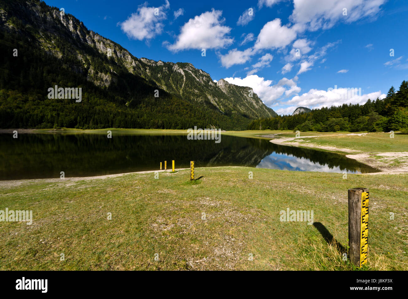 Montagnes, Alpes, Bavaria, sel, eau de mer, océan, eau, montagne, bleu, Banque D'Images