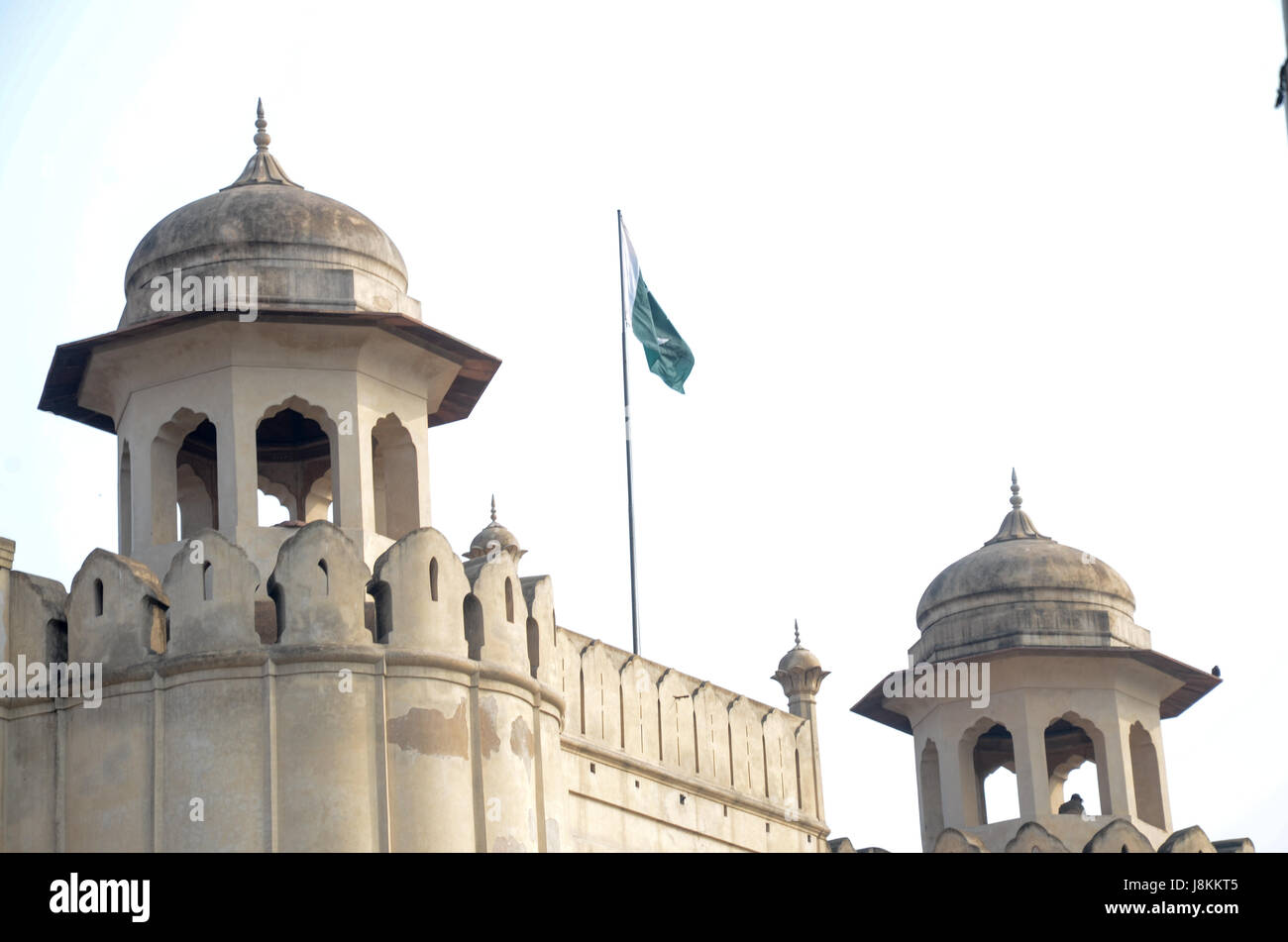 Fort de Lahore, Lahore, Punjab, Pakistan Banque D'Images