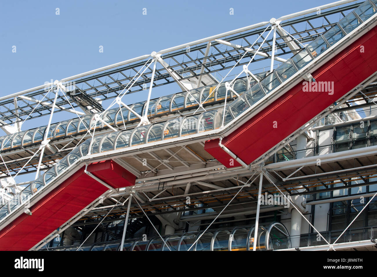 Escaliers, art, culture, célèbre, de l'industrie, de l'Europe, Paris, France, musée, Banque D'Images