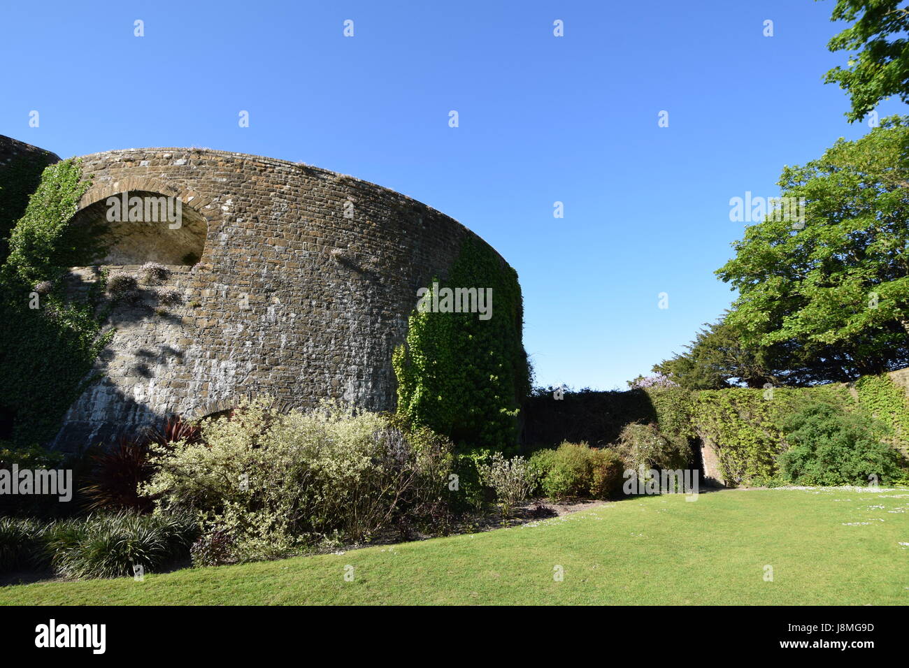 0021 château Walmer Banque D'Images