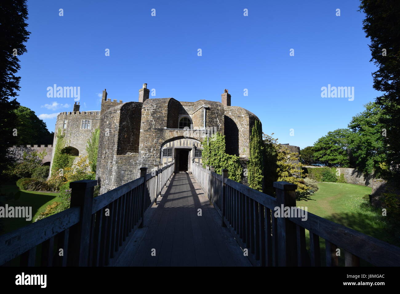 0021 château Walmer Banque D'Images