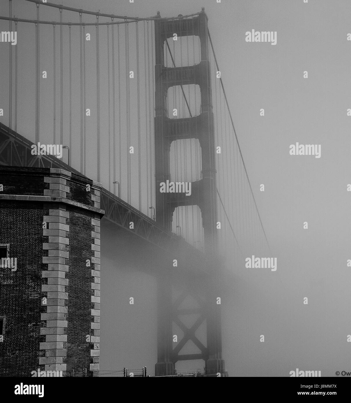 Golden Gate Bridge - San Francisco, Californie Banque D'Images