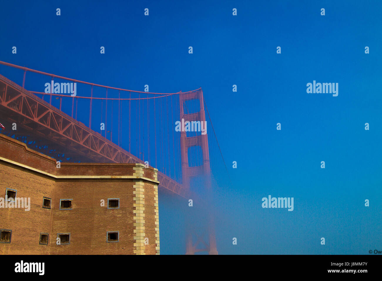 Golden Gate Bridge - San Francisco, Californie Banque D'Images