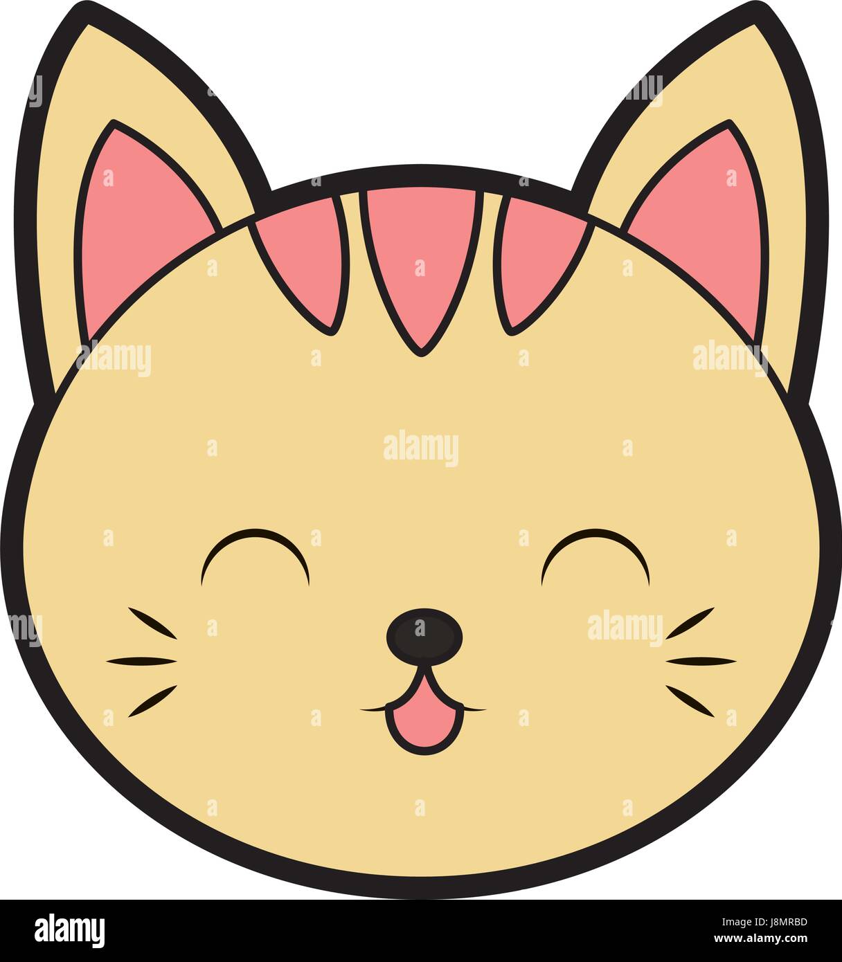 Chat Mignon Visage Cartoon Image Vectorielle Stock Alamy Chat Mignon Visage Cartoon Image Vectorielle Stock Alamy