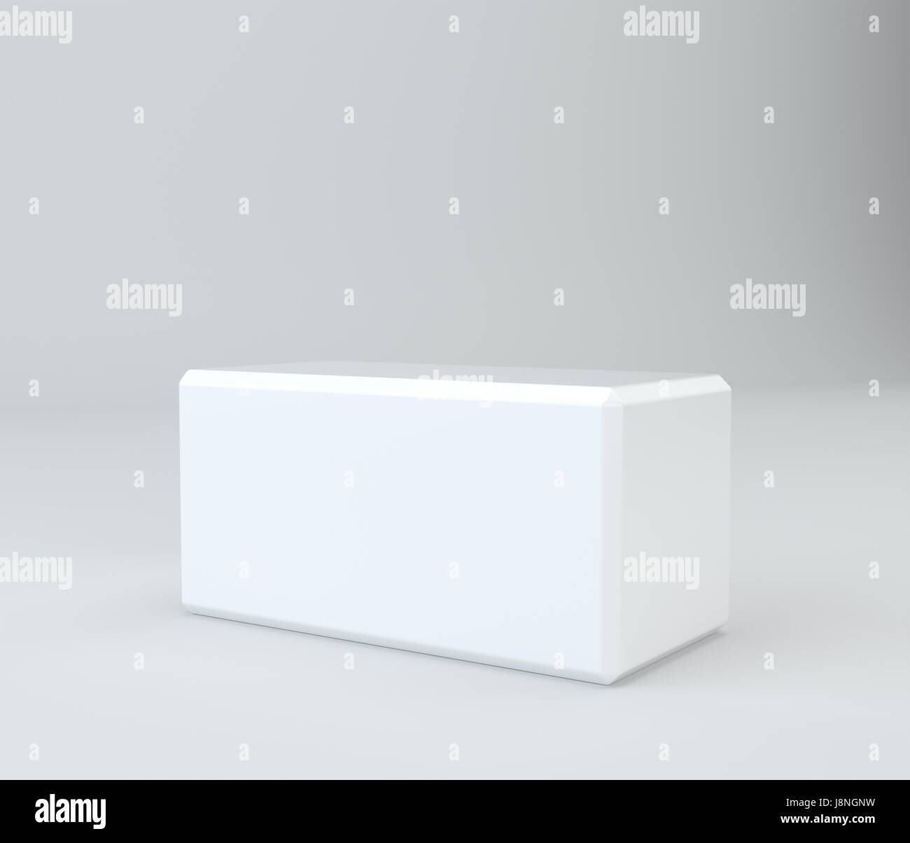 Blanc dans le Light Studio. Banque D'Images