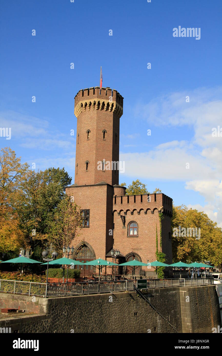 La tour Malakoff à Cologne Banque D'Images