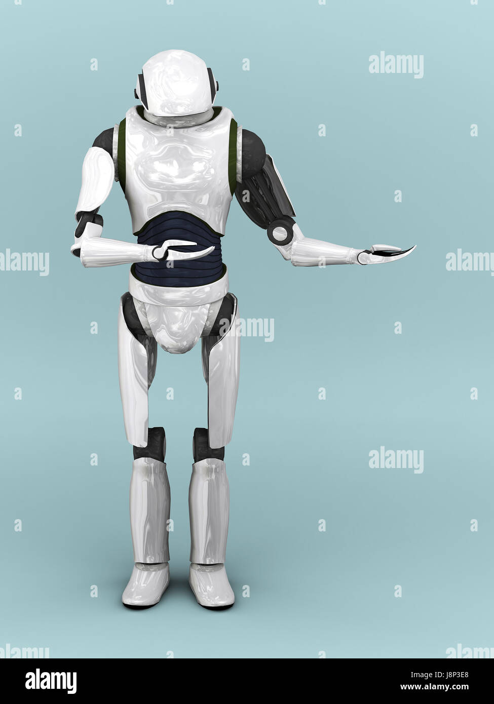 Avenir, artificiel, fiction, android, robot, machine automatique, machine, Banque D'Images