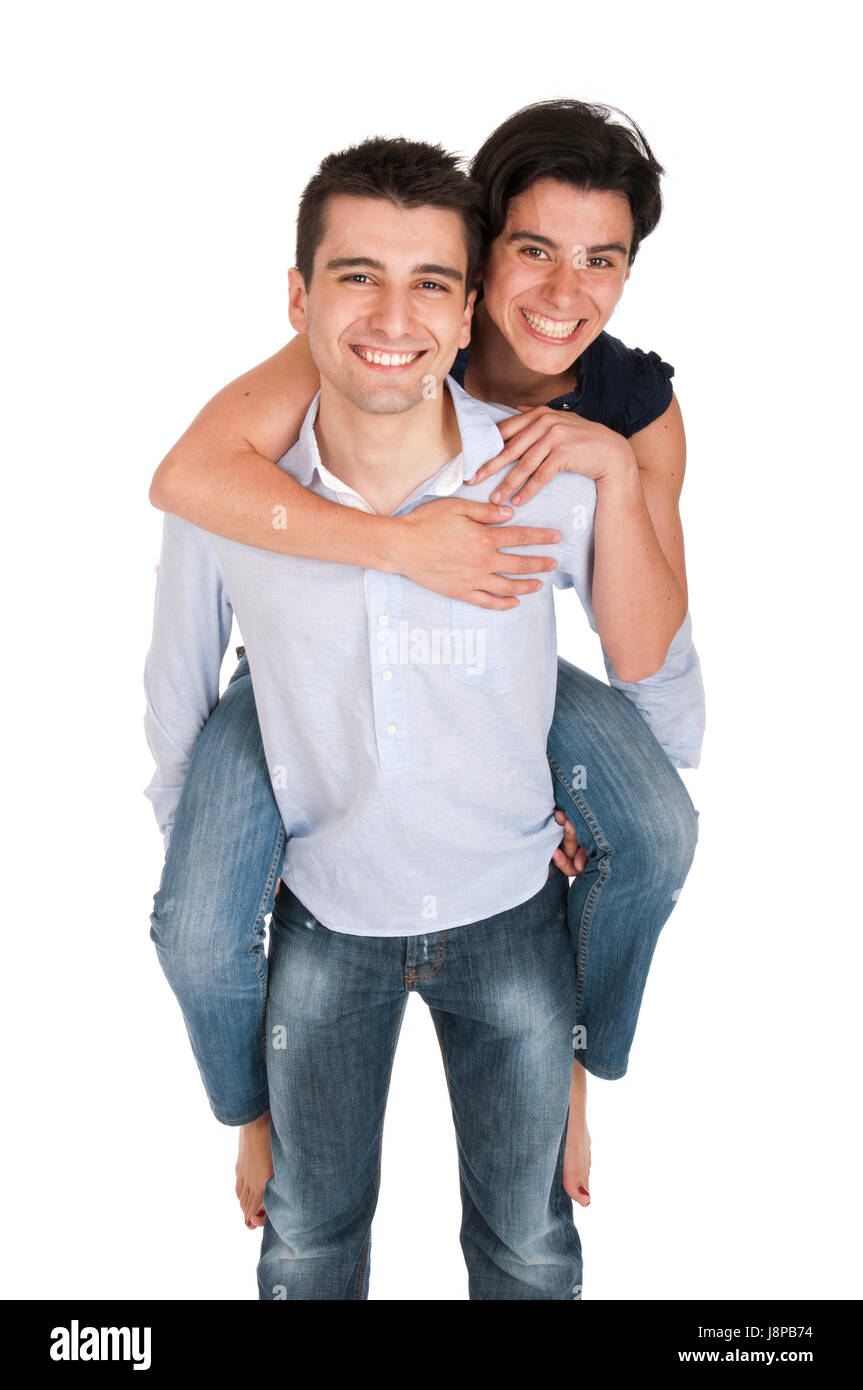 Femme, sœur, frère, ravi, ambition, enthousiaste, joyeux, radiant Banque D'Images