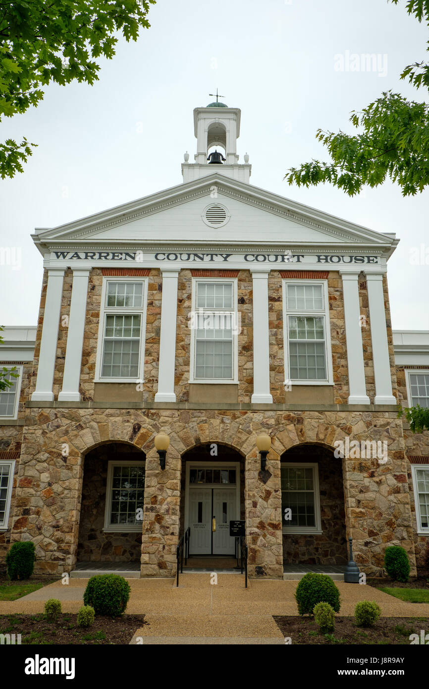 Warren County Courthouse, 1 East Main Street, à Front Royal, Virginia Banque D'Images