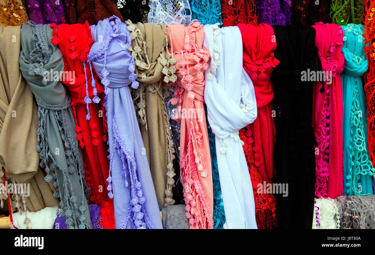 Bleu, vert, couleur, mode, grèce, grec, cravate, du textile, du vêtement, de l'écharpe, Banque D'Images