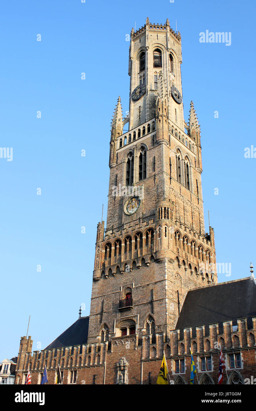 Tower, historiques, la Belgique, le style de la construction, de l'architecture, de l'architecture Banque D'Images Tower, historiques, la Belgique, le style de la construction, de l'architecture, de l'architecture Banque D'Images