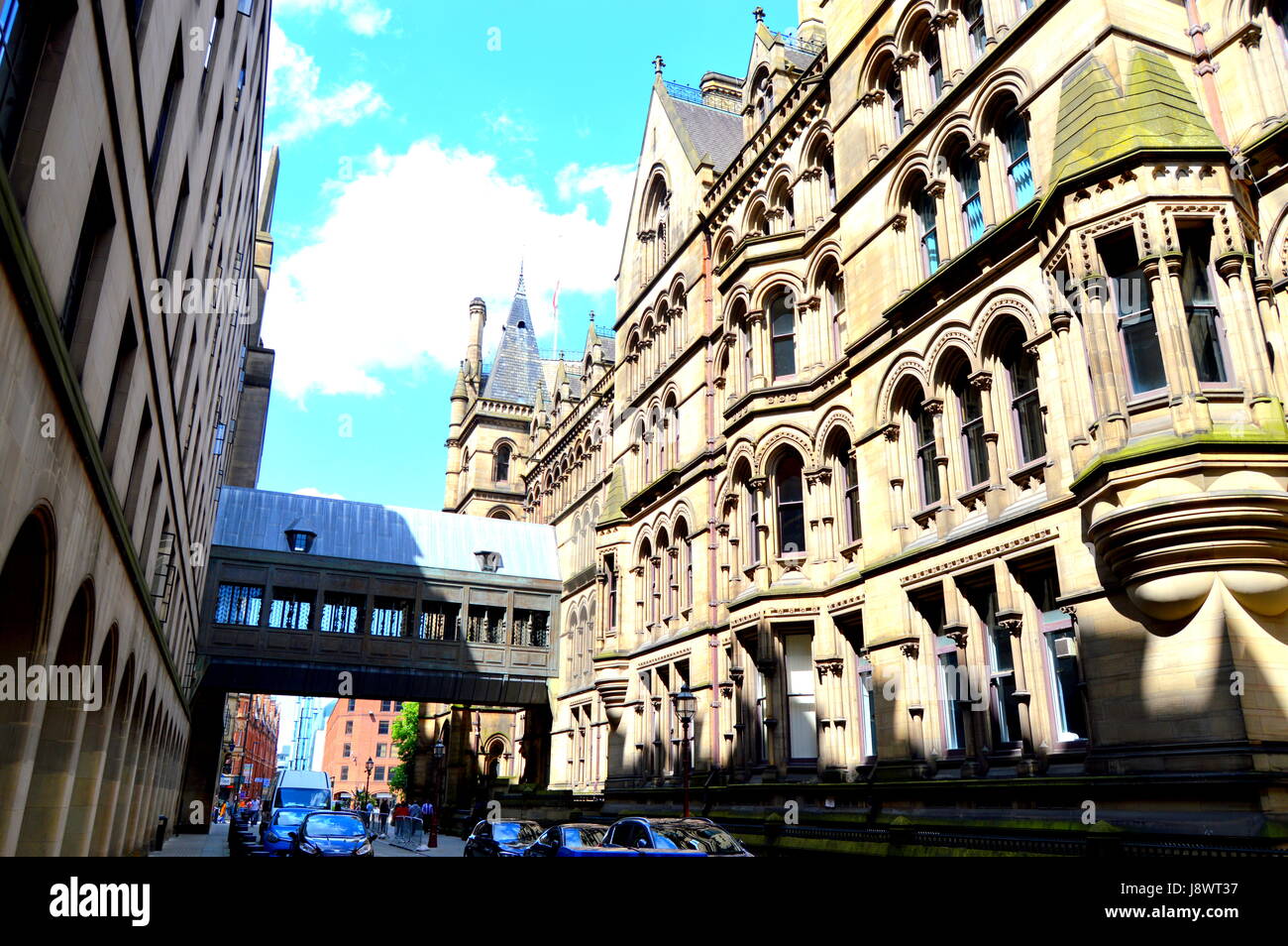 Hôtel de ville de Manchester Banque D'Images