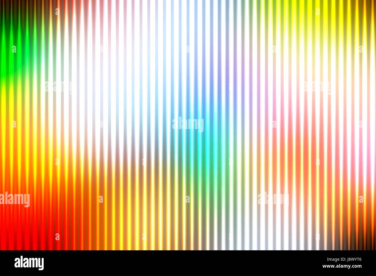 Couleurs arc-en-ciel brouillé avec gradient abstrait lignes lumière fond vecteur Illustration de Vecteur