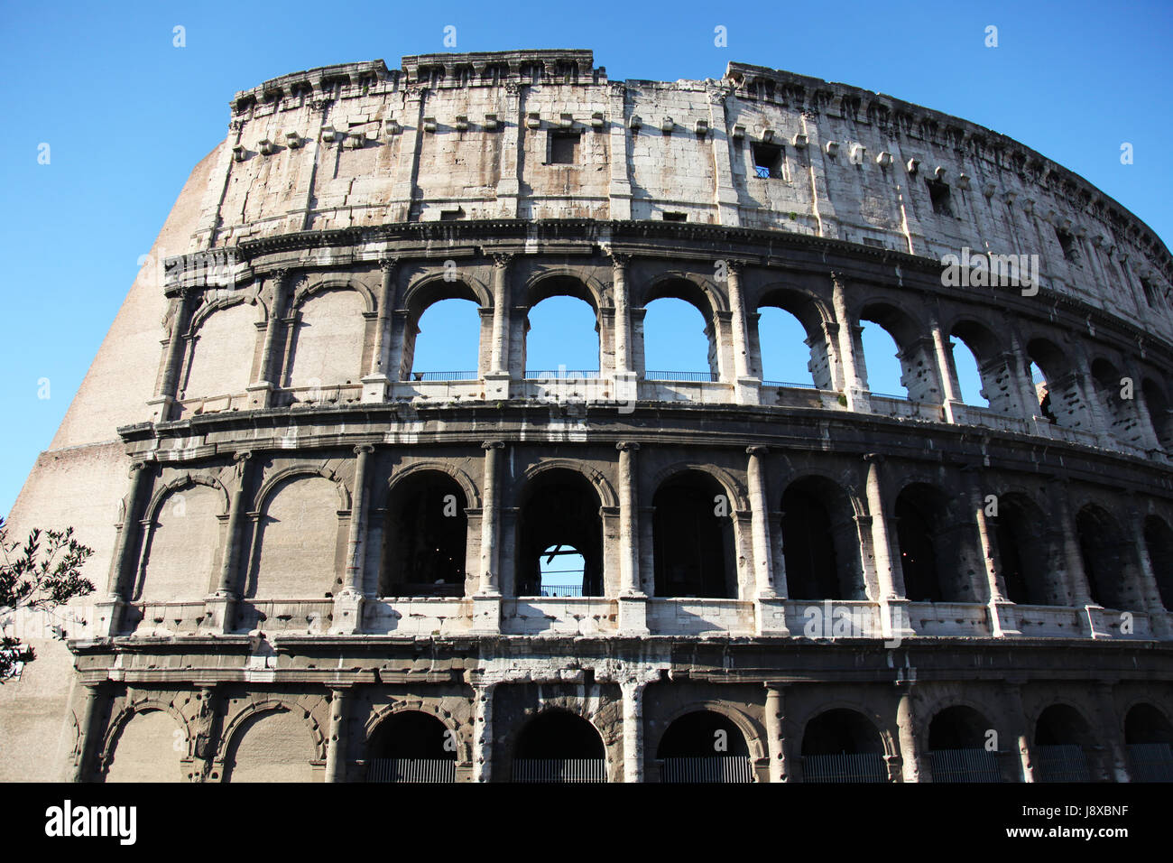 Rome, Rome, l'antiquité, le colisée, amphithéâtre romain, l'amphithéâtre, ambulatoires, Banque D'Images